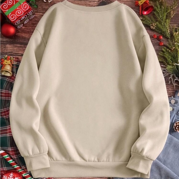 Merry Christmas Holiday Trees Top Women’s Sweatshirt - Picture 2 of 5